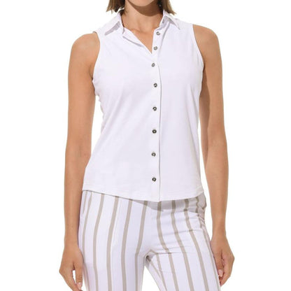 MDC S/L Polo - White