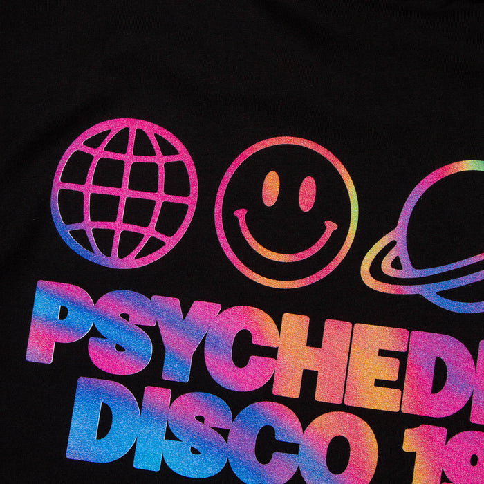 Mercury Elements Psychedelic Disco 1972 Back Print - Tshirt - Black
