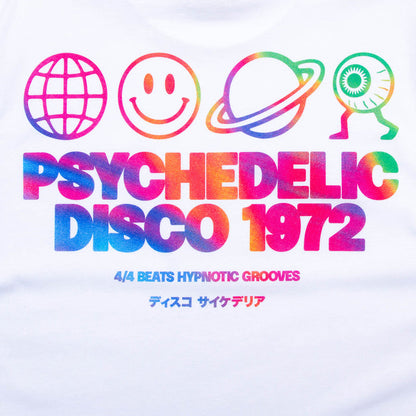 Mercury Elements Psychedelic Disco 1972 Back Print - Tshirt - White
