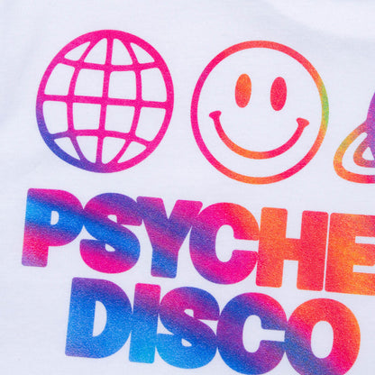 Mercury Elements Psychedelic Disco 1972 Back Print - Tshirt - White