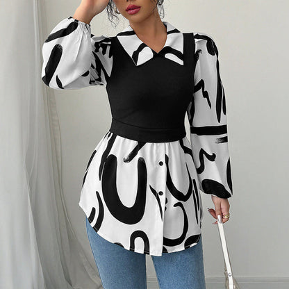 Metropolitan Abstract 2-in-1 Shirt
