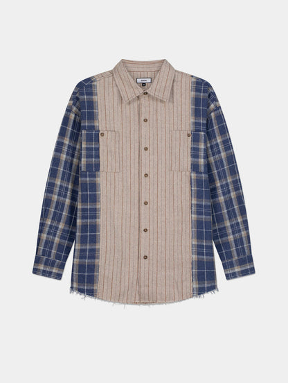 MIX-PRINT SHIRT