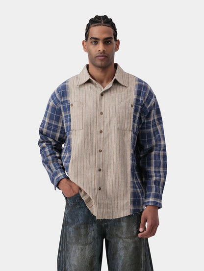 MIX-PRINT SHIRT
