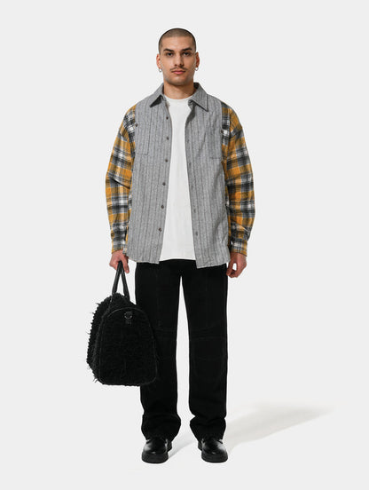 MIX-PRINT SHIRT