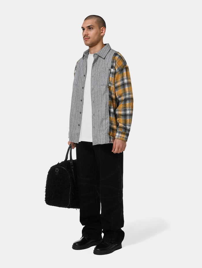 MIX-PRINT SHIRT