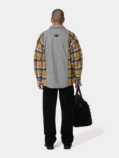 MIX-PRINT SHIRT