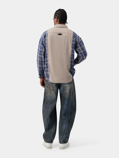 MIX-PRINT SHIRT