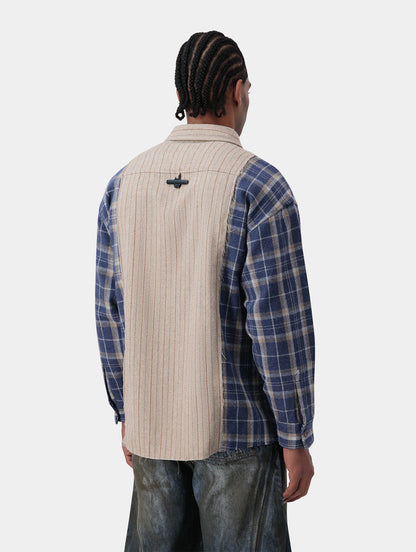 MIX-PRINT SHIRT