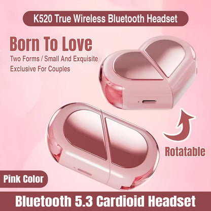 MM07364 Heart-shaped Earphones
