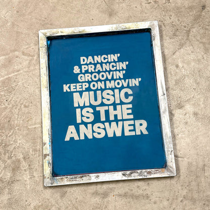 Music Is The Answer Ltd Edition - Regular Tshirt - Custom Colour