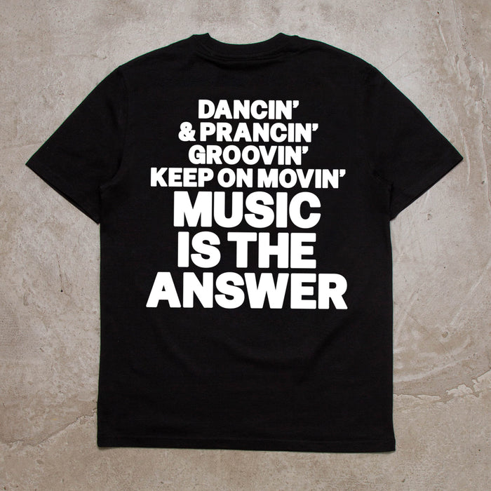 Music Is The Answer Ltd Edition - Regular Tshirt - Custom Colour
