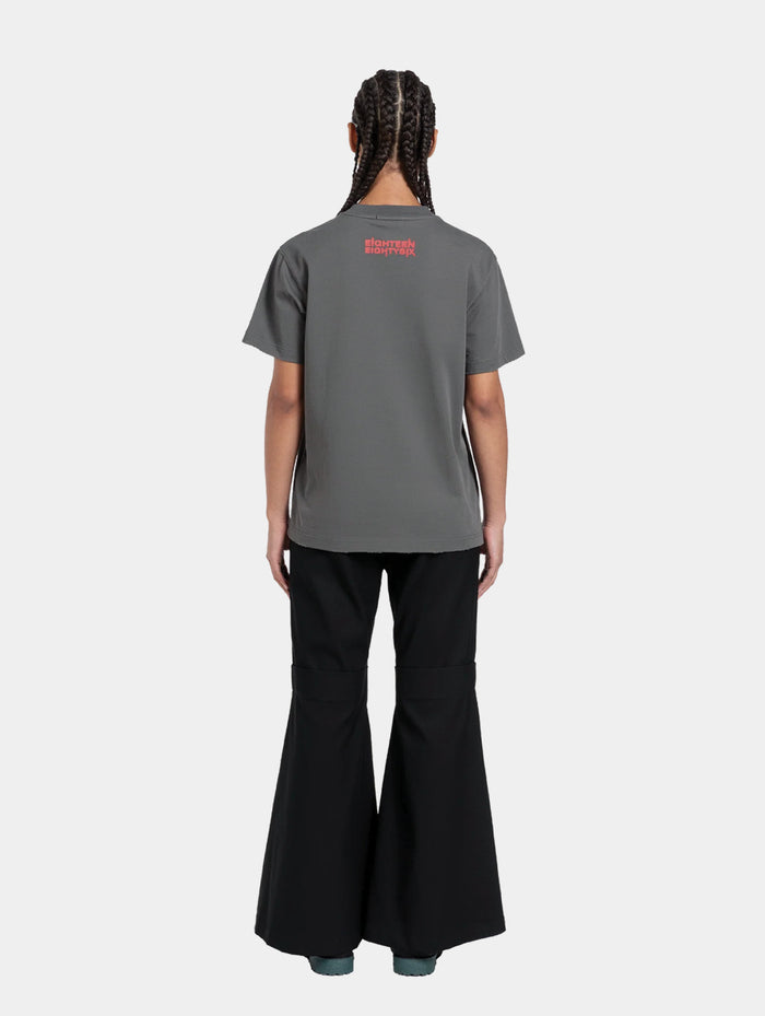 NIGHTMARE GRAPHIC T-SHIRT - GREY