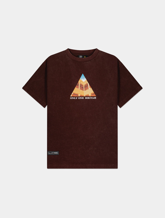 OOD T-SHIRT - DARK BROWN