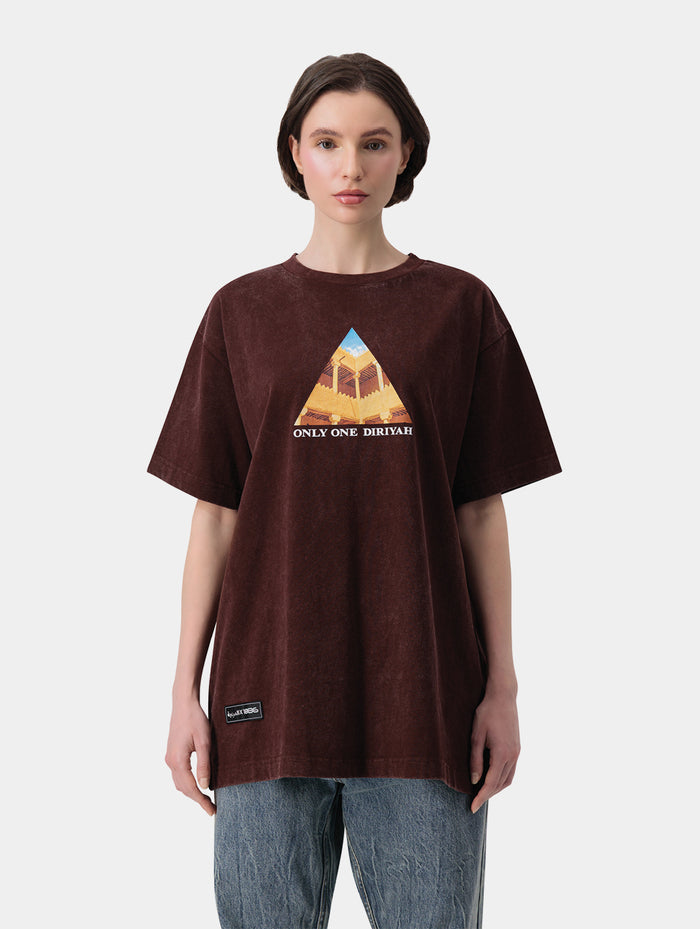 OOD T-SHIRT - DARK BROWN