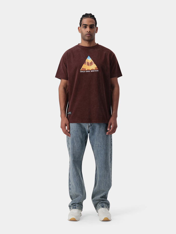 OOD T-SHIRT - DARK BROWN