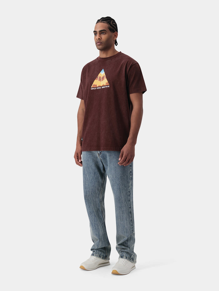OOD T-SHIRT - DARK BROWN