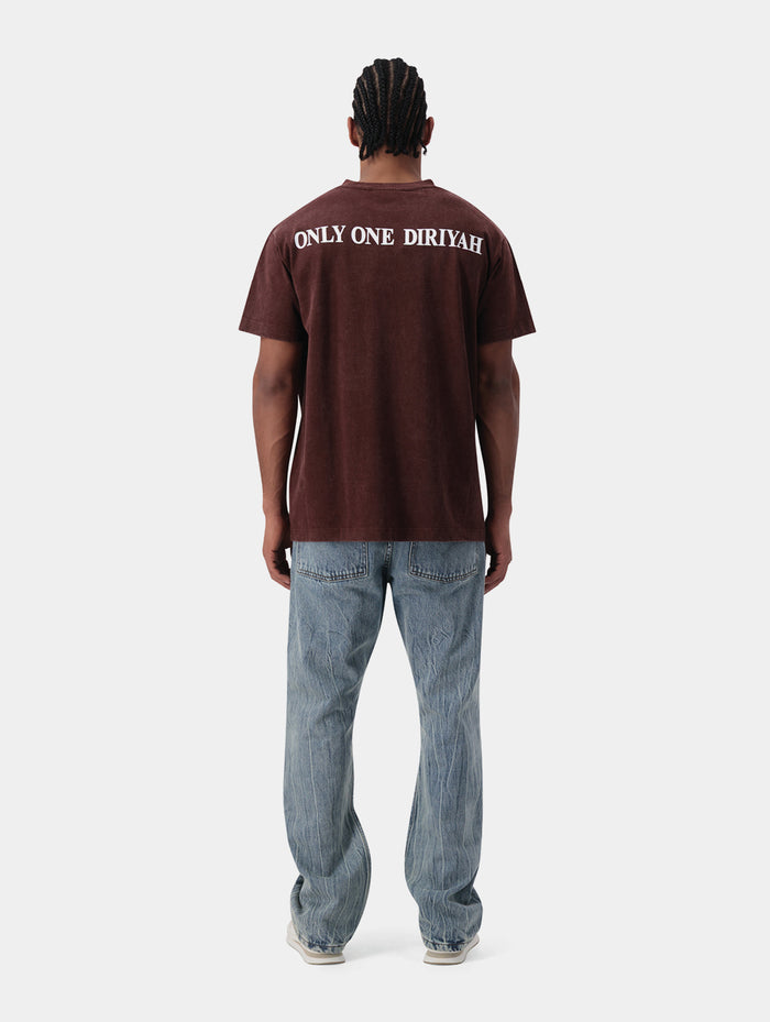 OOD T-SHIRT - DARK BROWN