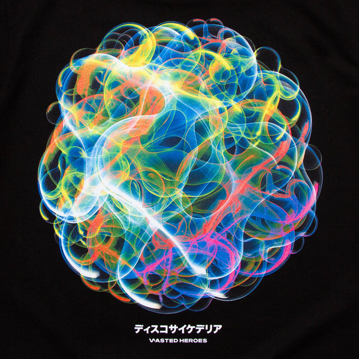 Orb 046 Disco Psychedelia Back Print - Sweatshirt - Black
