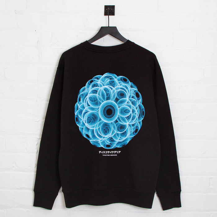 Orb 047 Disco Psychedelia Back Print - Sweatshirt - Black
