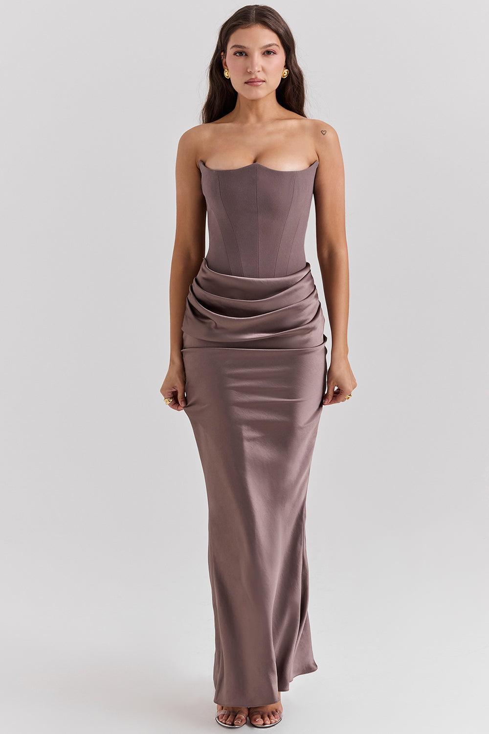 Livette - Corset Midi Dress