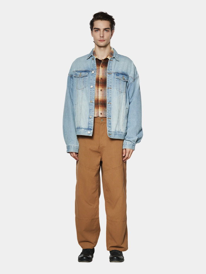 PLEATED TROUSERS