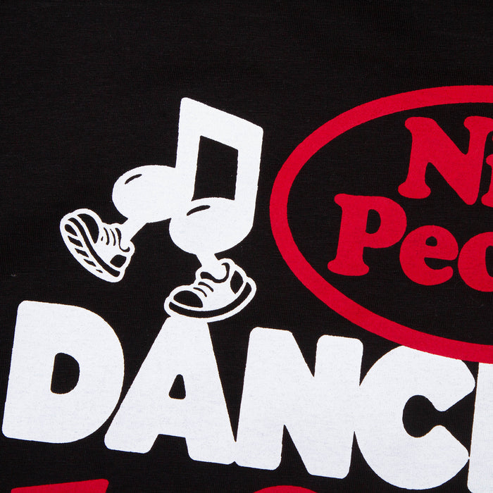 Poster Peoples Techno Back Print - Tshirt - Black