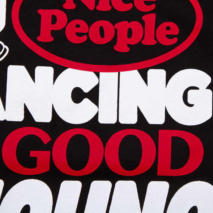 Poster Peoples Techno Back Print - Tshirt - Black