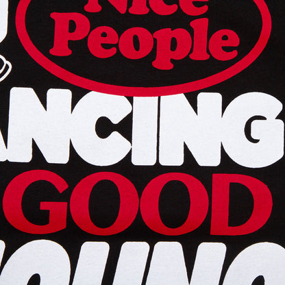 Poster Peoples Techno Back Print - Tshirt - Black