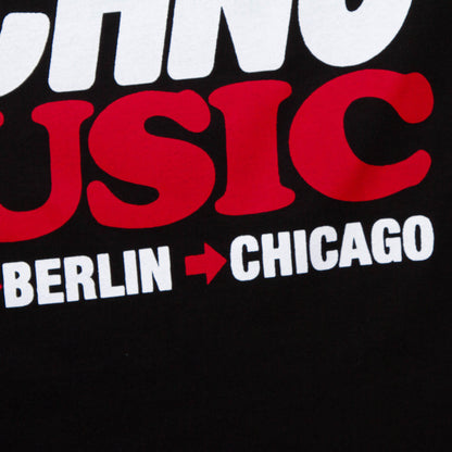 Poster Peoples Techno Back Print - Tshirt - Black