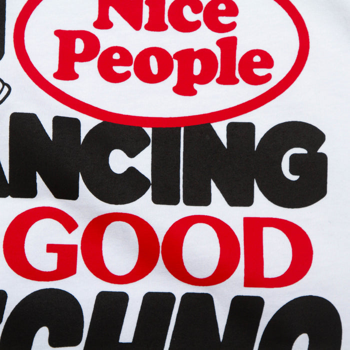 Poster Peoples Techno Back Print - Tshirt - White