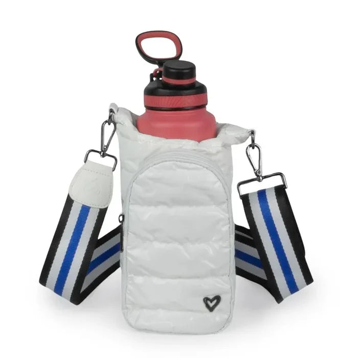 preneLOVE Hipster Waterbottle Bag - White
