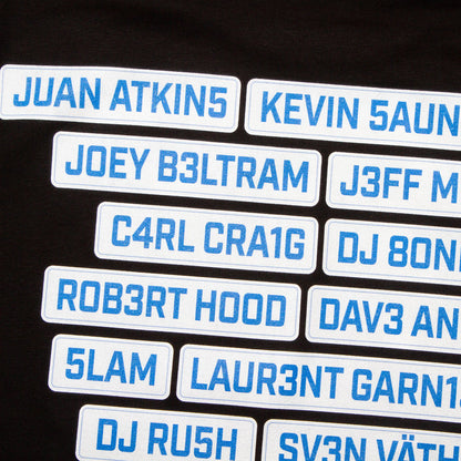 Pt1 Techno Evolution Back Print - Tshirt - Black