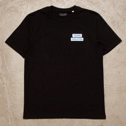 Pt1 Techno Evolution Back Print - Tshirt - Black