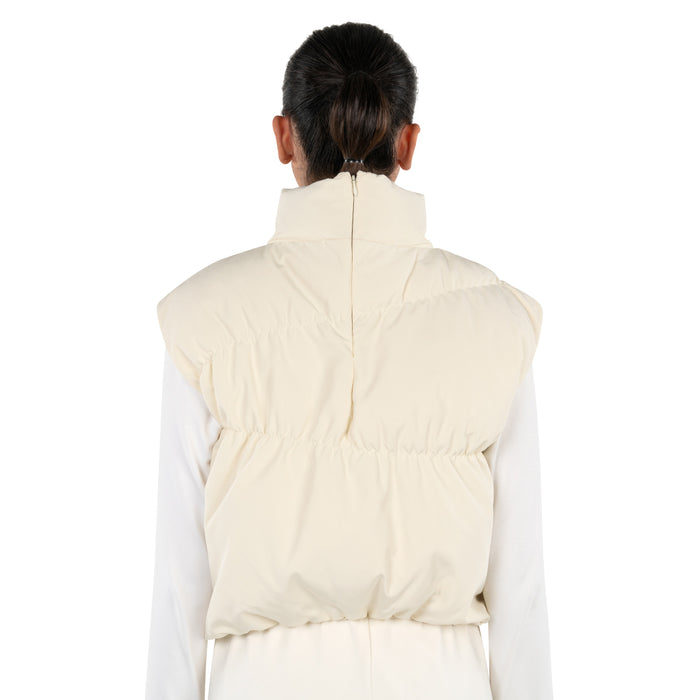PUFFER TOP - OFF WHITE