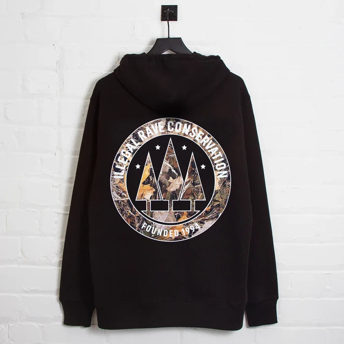 Realtree Illegal Rave - Pullover Hood - Black