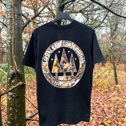 Realtree Illegal Rave Back Print - Tshirt - Black