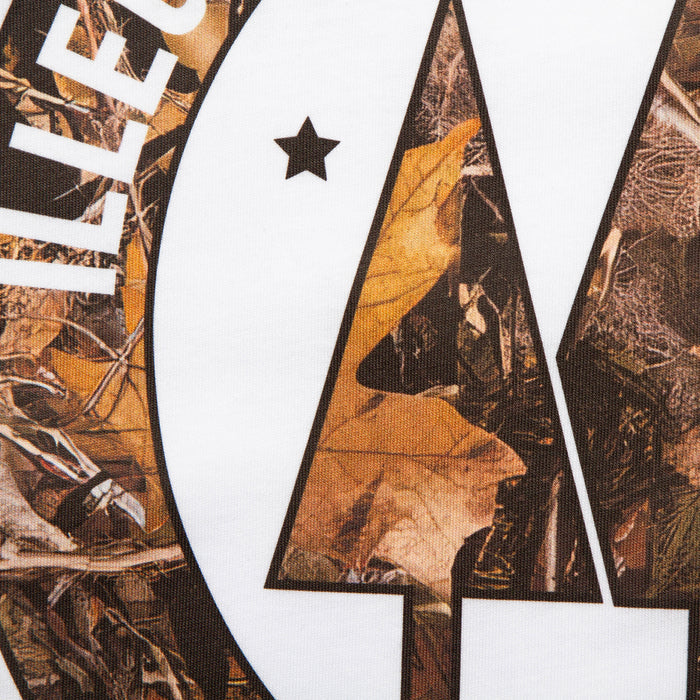 Realtree Illegal Rave Back Print - Tshirt - White