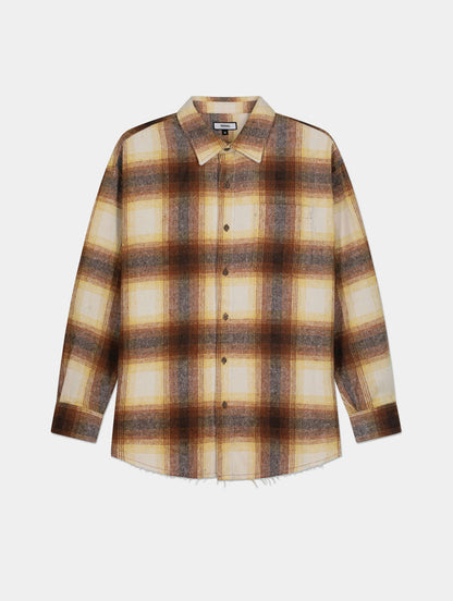 SHADOW PLAID SHIRT