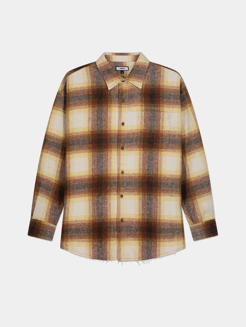 SHADOW PLAID SHIRT