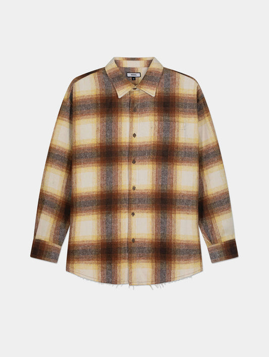 SHADOW PLAID SHIRT