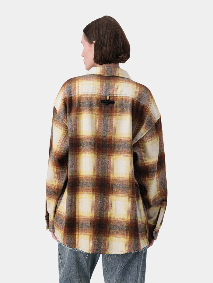 SHADOW PLAID SHIRT