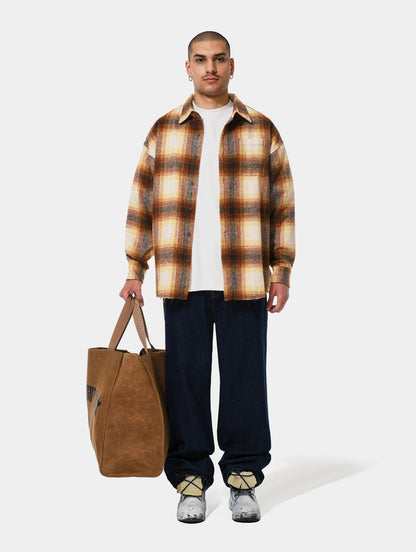 SHADOW PLAID SHIRT