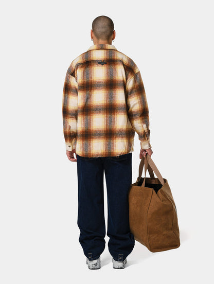 SHADOW PLAID SHIRT