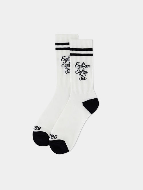 Signature Rib Crew Socks