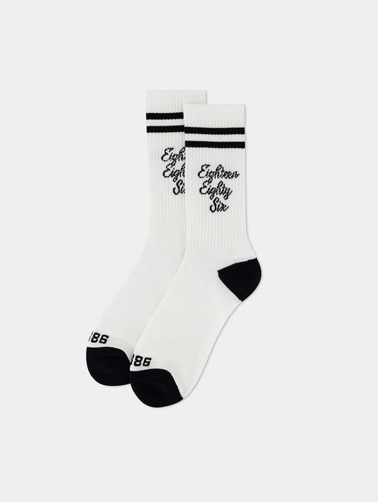 Signature Rib Crew Socks