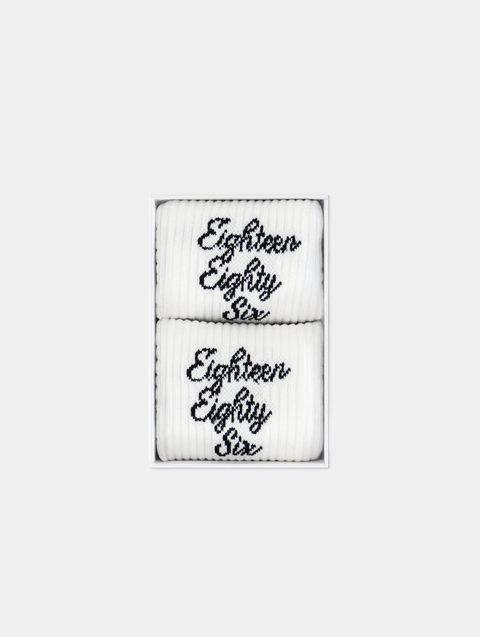 Signature Rib Crew Socks
