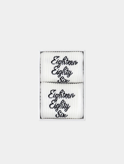 Signature Rib Crew Socks