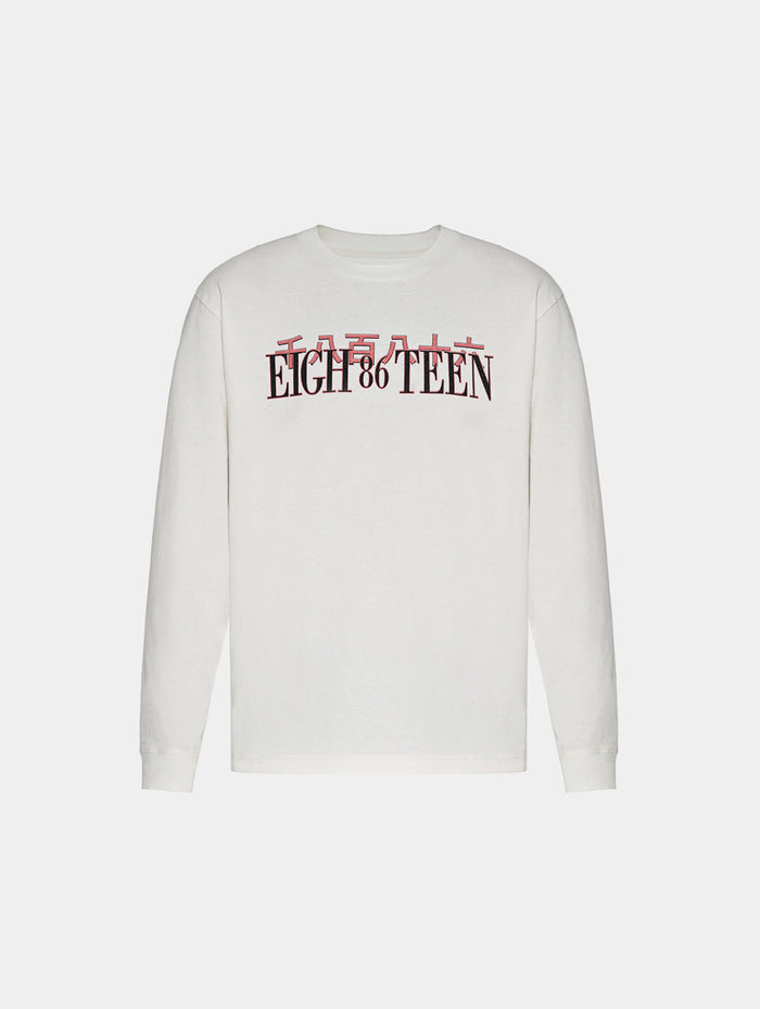 SKYLINE LONG SLEEVE TEE - WHITE