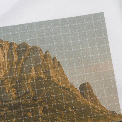 Smiley Es Vedrà Trip Back Print - Tshirt - White