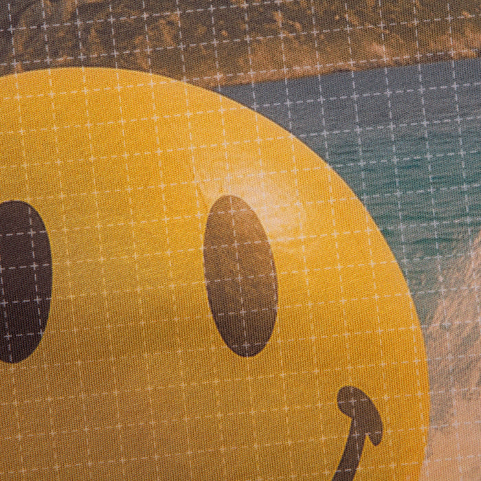 Smiley Es Vedrà Trip Front Print - Tshirt - White